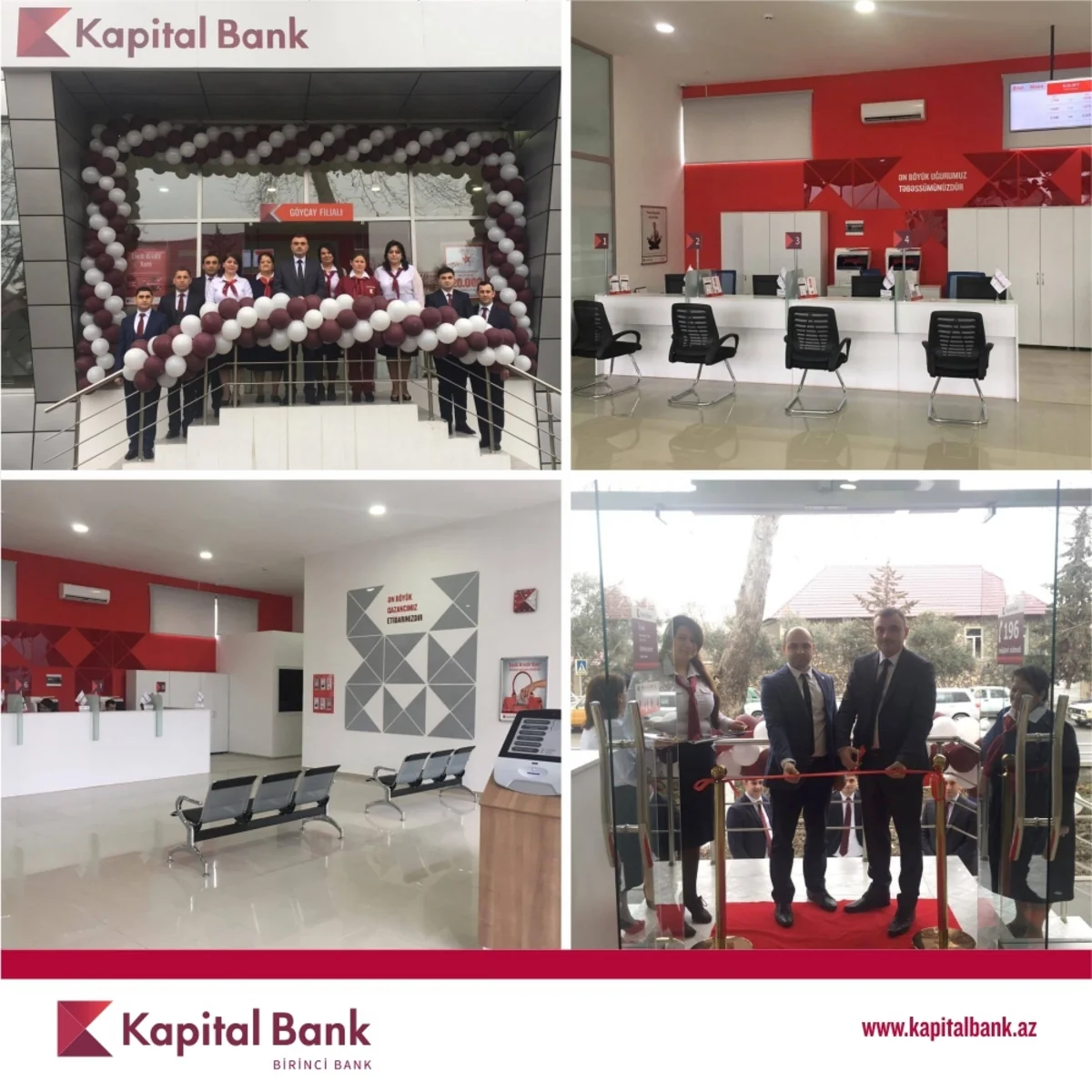 Kapital Bank открыл обновленный филиал Гёйчай