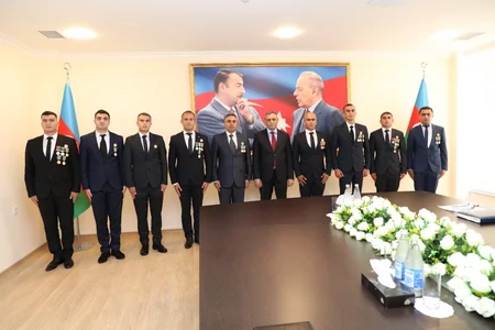 Doqquz Vətən müharibəsi iştirakçısı Dövlət Xidmətində həqiqi hərbi xidmətə qəbul olunub