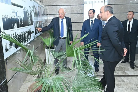 Emin Əmrullayev Şamaxı Astrofizika Rəsədxanasına baş çəkib
