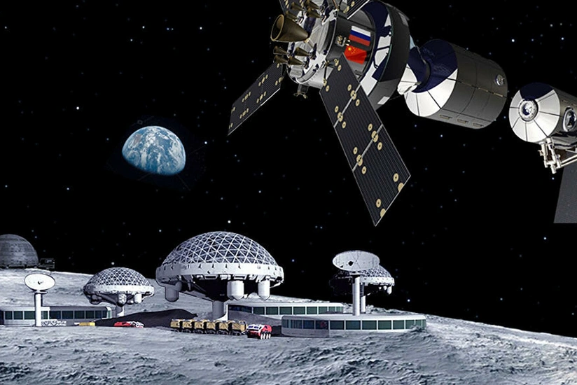 Rusiya və Çin Ayda elmi stansiya yaradacaq