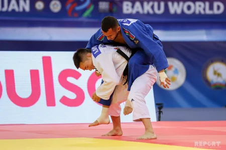 Azərbaycan cüdoçusu dünya çempionatında beşinci yeri tutub - YENİLƏNİB-9