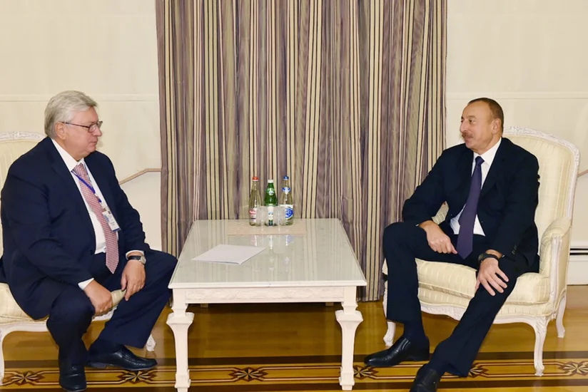 President Ilham Aliyev received Rector of Moscow State Institute of International Relations