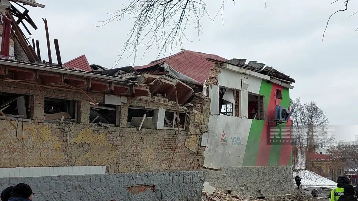 Kiyevə kütləvi raket zərbələri - FOTOREPORTAJ