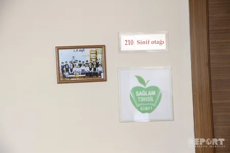 Bakı məktəbinin qeyri-adi sinif otağından - REPORTAJ