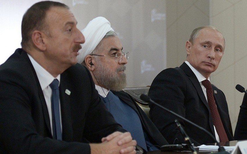 ​Bu gün Bakıda Azərbaycan, Rusiya və İran prezidentlərinin ilk sammiti keçiriləcək