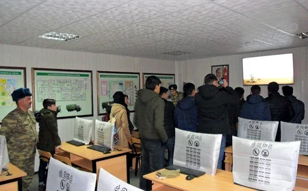 Bu gün bütün hərbi hissələrdə “Açıq qapı” günü keçirilib