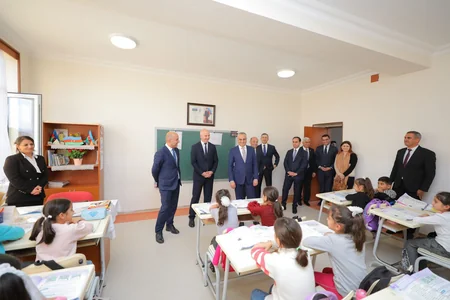 Ordubadda Azadkənd tam orta məktəbi istifadəyə verilib