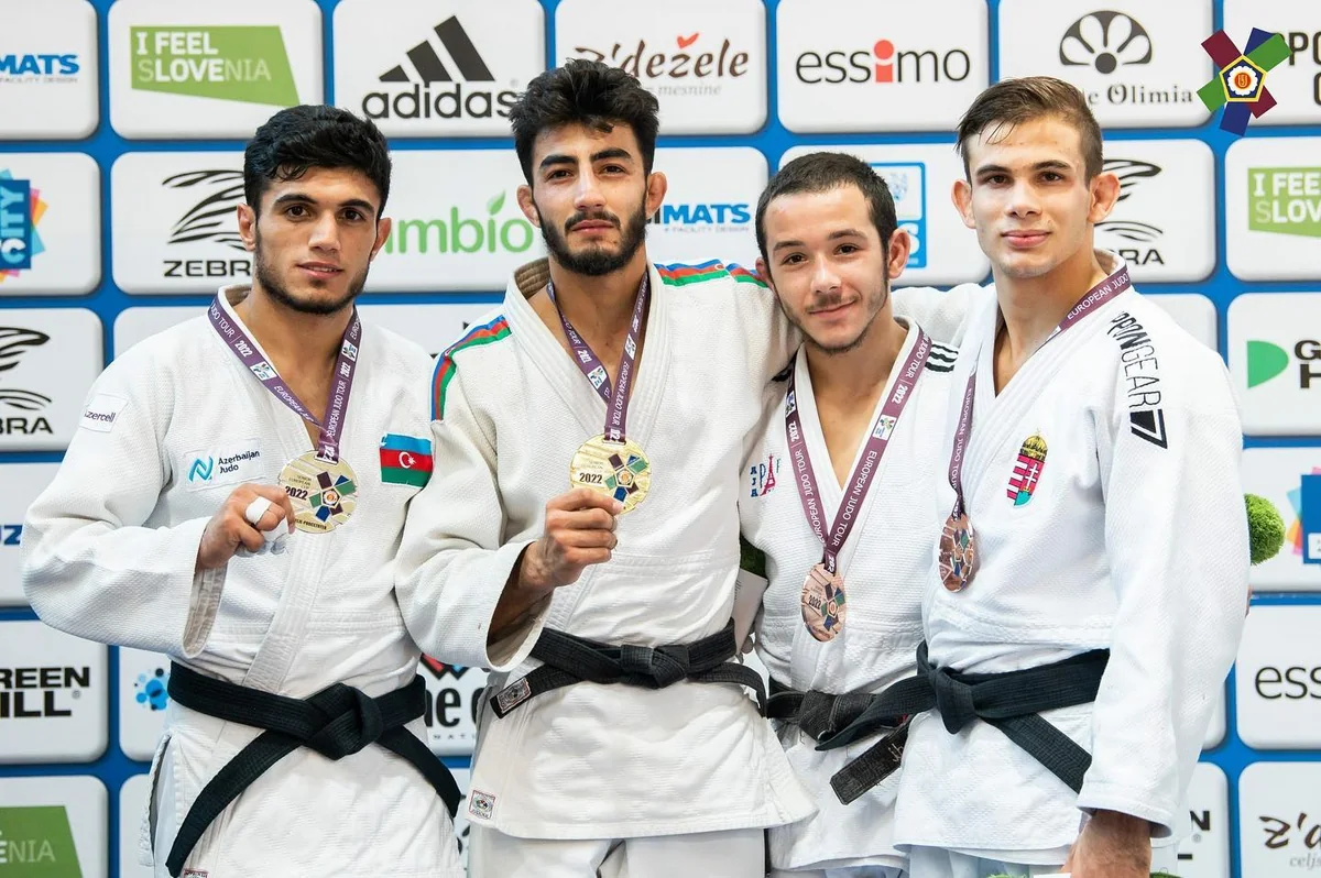 Avropa Kuboku: Azərbaycan cüdoçuları ilk gündə 6 medal qazanıb