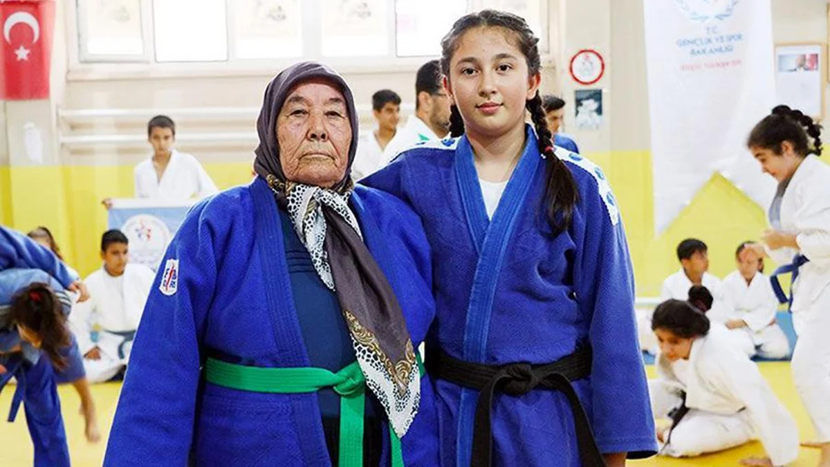 Турецкая пенсионерка занялась дзюдо в 80 лет