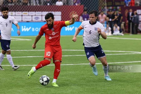 Azərbaycanın minifutbol millisi Bakıda keçirilən dünya çempionatında adını yarımfinala yazdırıb