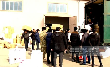Azerbaijan's Nakhchivan sends 11 more aid trucks to Turkiye