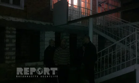 Lənkəranda yanmış qadın meyiti aşkar edilib - FOTO