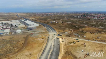 Böyükşor-Pirşağı avtomobil yolunun tikintisi 75 % yerinə yetirilib