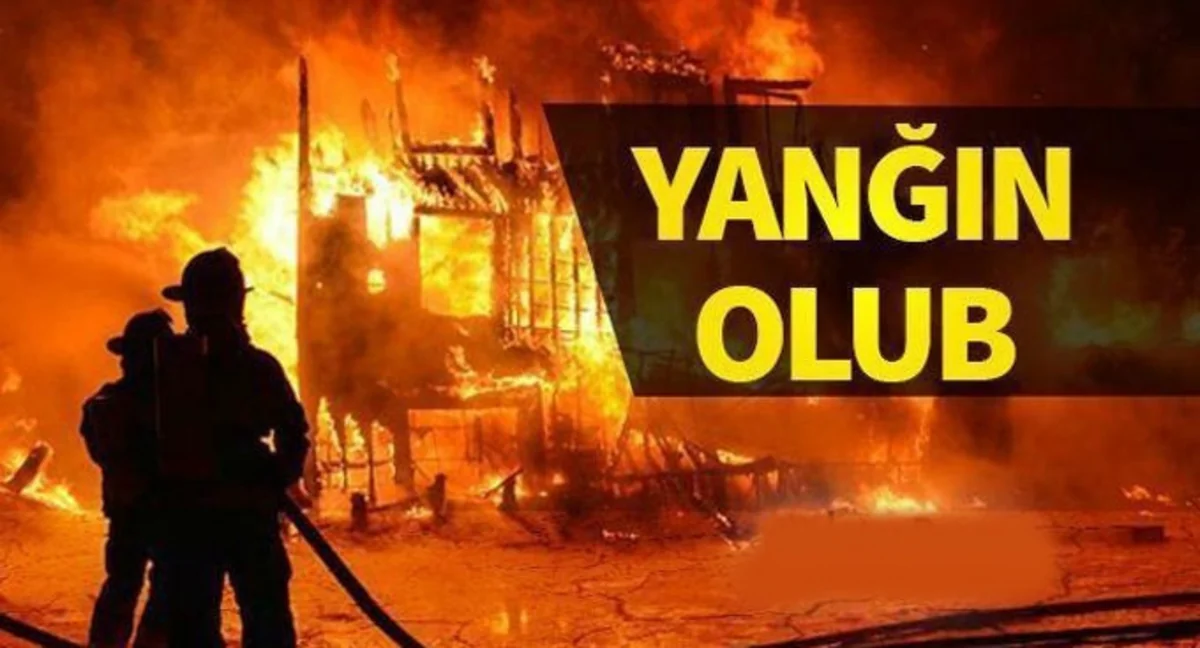 Qubada ev yanıb