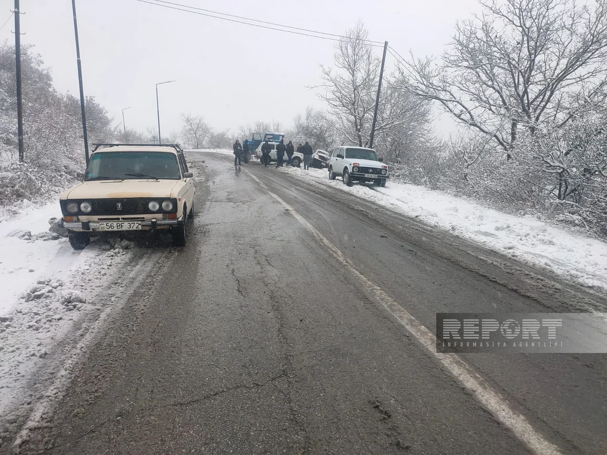 Ağsu dolaylarında yağan qar fəsadsız ötüşməyib