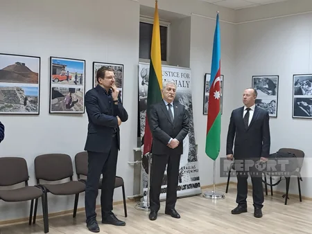 Photo exhibition of journalist who witnessed Khojaly tragedy opens in Lithuania