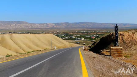 Hacıqabulda 8 kəndi birləşdirən yol yenidən qurulub