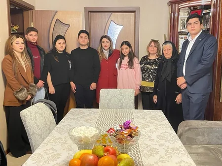 Komitə və diaspor fəalları şəhid Arəstə Baxışovanın oğlunun ad gününü təbrik edib