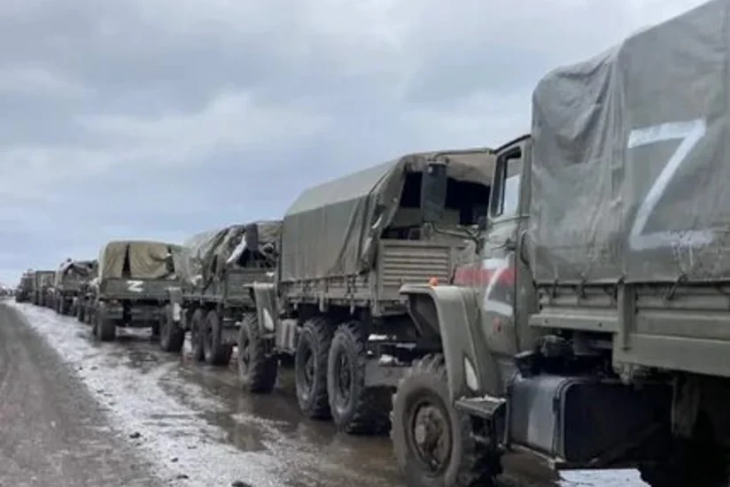 ВСУ накрыли колонну российской техники под Макаровым