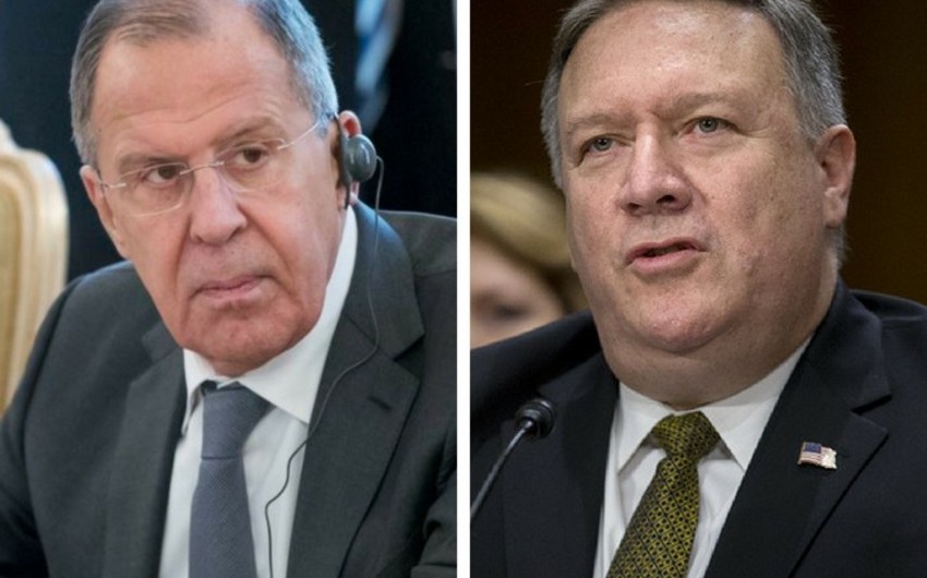 Lavrov və Pompeo Venesueladakı vəziyyəti müzakirə edib
