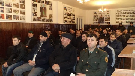 Bakıdakı 1 və 15 saylı cəzaçəkmə müəssisələrində dini mövzuda maarifləndirici tədbirlər keçirilib