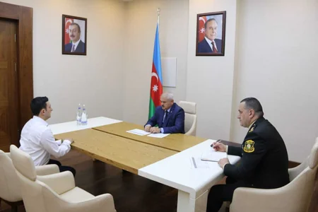 Arzu Rəhimov Şəmkirdə vətəndaşları qəbul edib