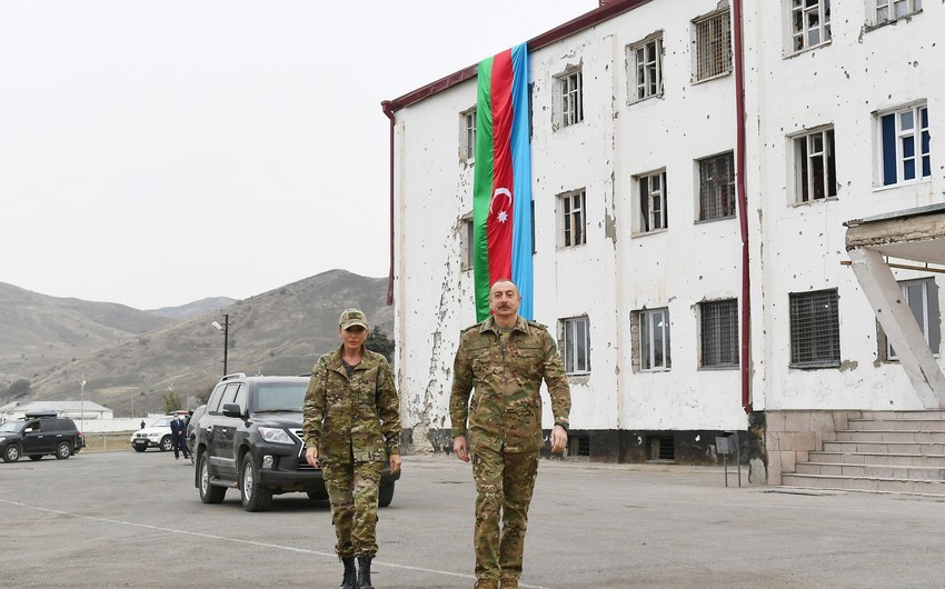 İlham Əliyev: Düşməni məcbur etdik ki, Ağdam rayonundan çəkilsin