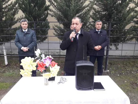 Ağdaşın Orta Ləki kəndinə qaz verilib