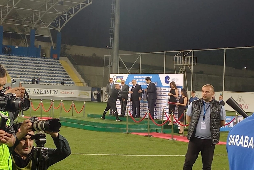 Награждены медалисты Премьер-лиги Азербайджана