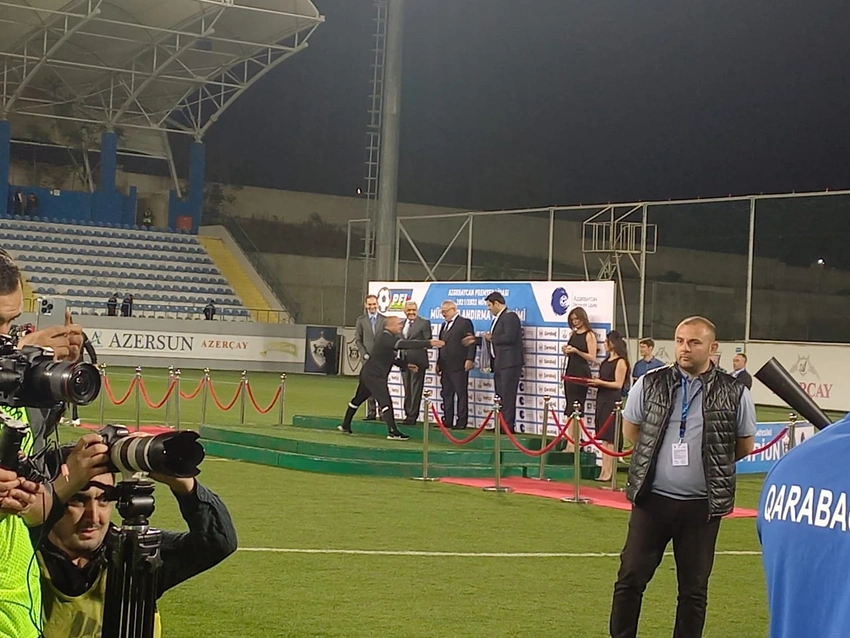 Azərbaycan Premyer Liqasının medalçıları mükafatlandırılıb