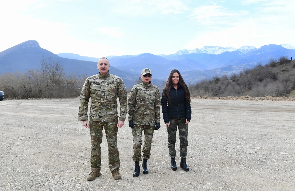 İlham Əliyev, Mehriban Əliyeva və ailə üzvləri Şuşada olublar