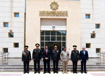 Najmeddin Sadikov visits Islamic Military Counter Terrorism Coalition