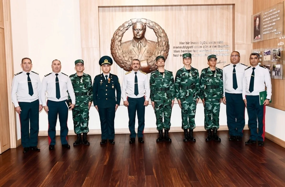 Dövlət sərhədinin pozulmasının qarşısının alınması üzrə fərqlənən sərhədçilər təltif olunub