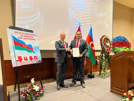 Azerbaijan's Independence Day celebrated in Peru 