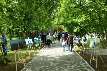 Qəbələdəki Cotari kilsəsində Pasxa bayramı qeyd edilib - YENİLƏNİB