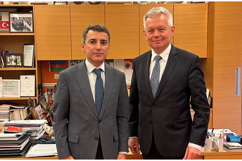 Ambassador of Poland meets with ADA University Vice-Rector