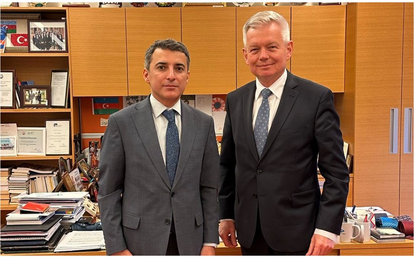 Ambassador of Poland meets with ADA University Vice-Rector