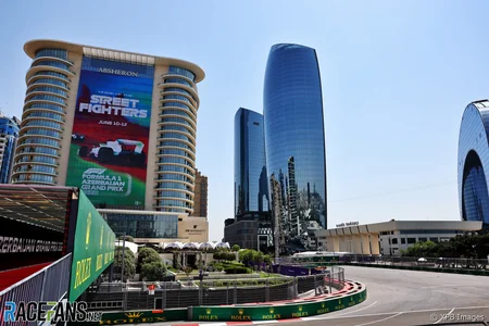 Formula 1 pilotları Bakıda - FOTOLAR