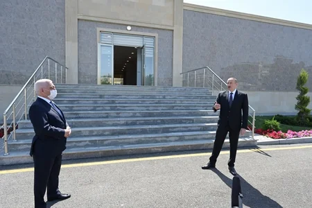 Prezident “Əhmədli” yarımstansiyasının açılışında iştirak edib - YENİLƏNİB