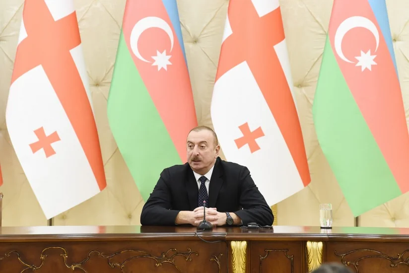 Prezident: Azərbaycan və Gürcüstanın birgə həyata keçirdiyi layihələr həm ölkələrimiz, həm qitə, həm də dünya üçün önəmlidir