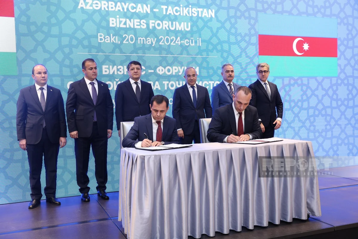 Azerbaijan and Tajikistan sign 7 bilateral documents