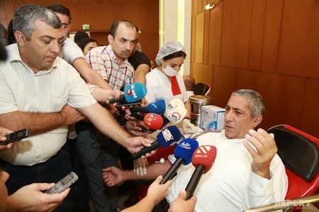 YAP-da qanvermə aksiyası keçirilib - FOTO
