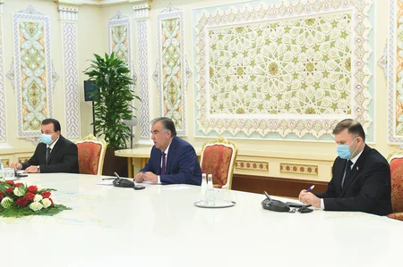 Hulusi Akar Tacikistan prezidenti ilə görüşüb