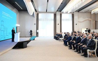 İlham Əliyev Mingəçevirdə “8 Noyabr” Elektrik Stansiyasının açılışında iştirak edib - YENİLƏNİB-3