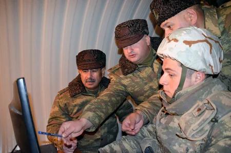 Azerbaijani Defence Minister inspects readiness of military units on frontline