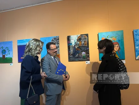 Bakıda “Bizim Yaşıl Planetimiz” adlı rəsm sərgisi təşkil olunub