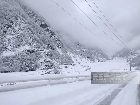 Qaxın Sarıbaş kəndi ilə əlaqəsi bərpa edilib