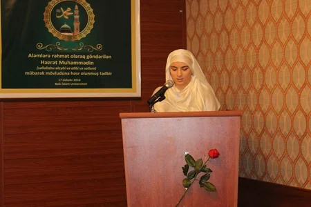 Bakı İslam Universitetində Həzrət Məhəmmədin (s) mövluduna həsr olunmuş tədbir keçirilib