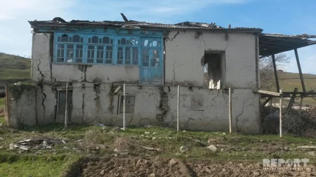 Şabranda sürüşmə baş verib, 5 evə ziyan dəyib - FOTO - VİDEO