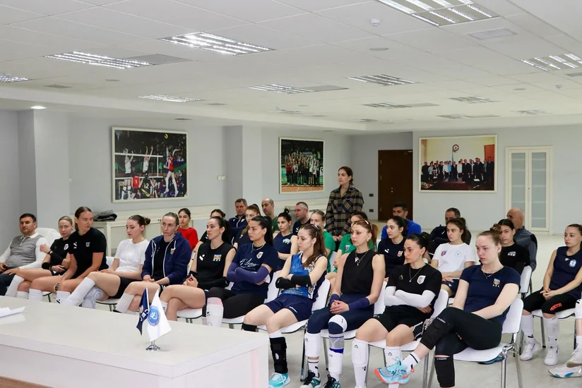 Azərbaycanın voleybol millisi Avropa Qızıl Liqasının hazırlığna start verib